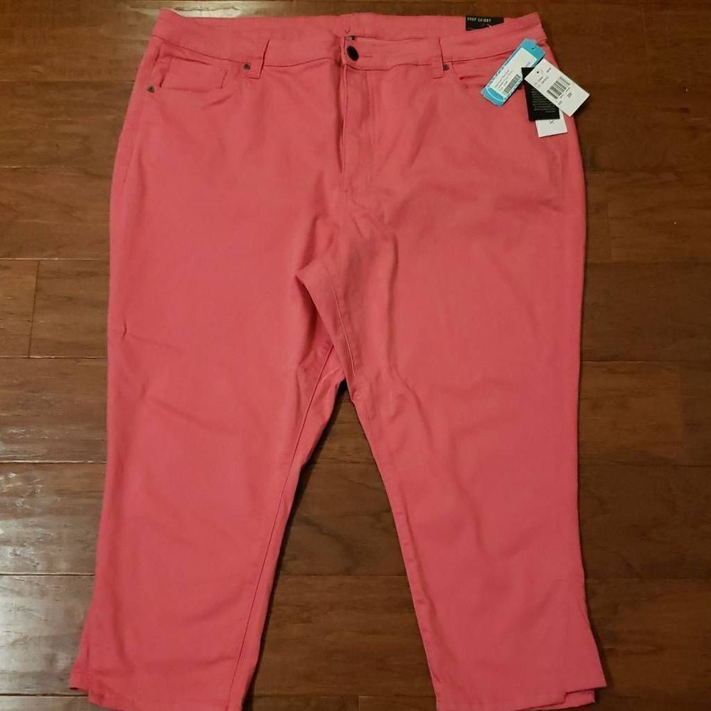 Stitch Fix | Kut From The Kloth Candace Crop Skinny Womens Pink‎ Size 20W NEW